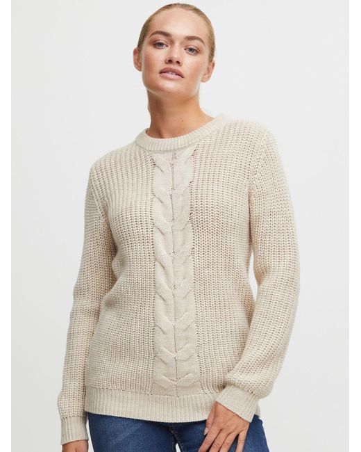 Oxmo Natural Pullover Natasja