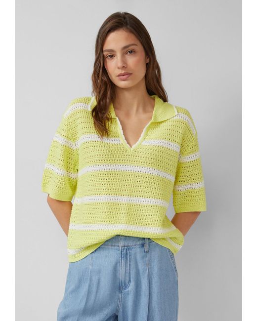 S.oliver Yellow Pullover