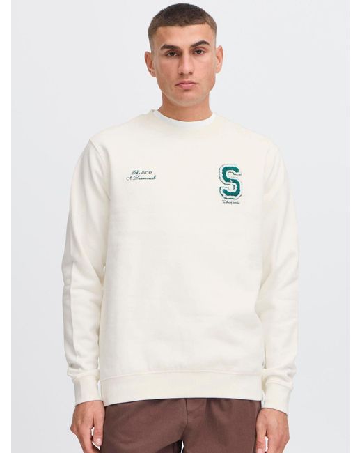 Solid Sweater Sdridley in Natural für Herren