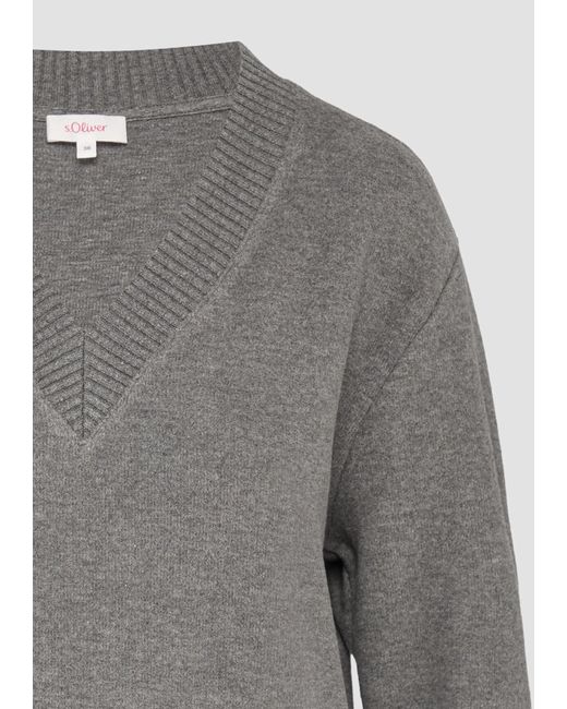 S.oliver Gray Pullover