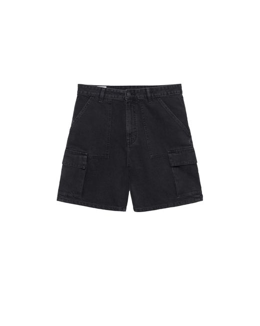 Pull&Bear Shorts in Black für Herren