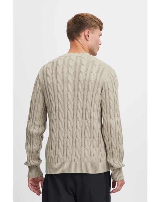 Solid Pullover in White für Herren