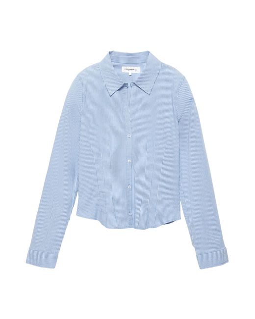 Pull&Bear Blue Bluse