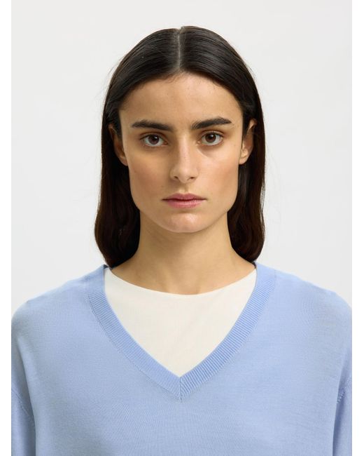 SELECTED Blue Pullover