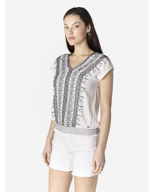 Koröshi Gray Bluse