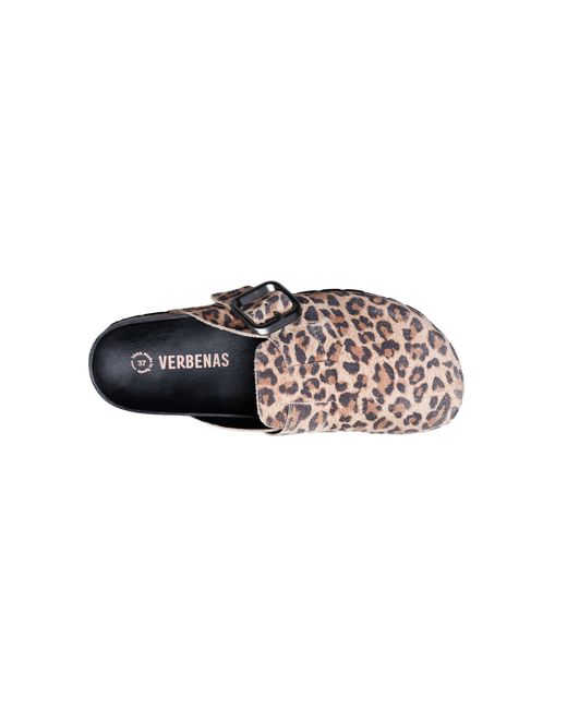 Verbenas Brown Clogs