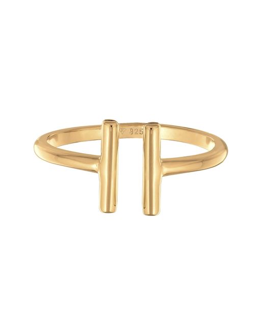 Elli Jewelry Metallic Ring Geo