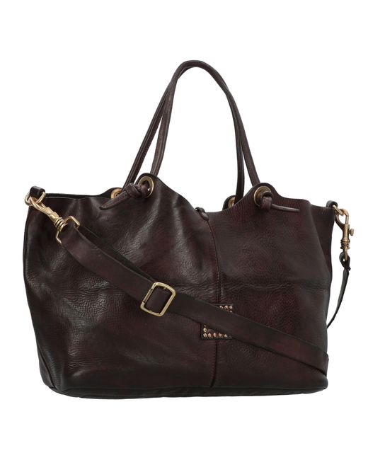 Campomaggi Brown Shopper Ebano