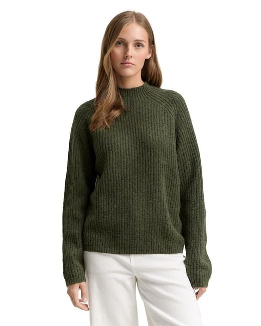 Tom Tailor Green Pullover