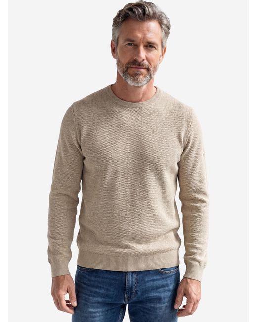 Redmond Pullover Basic in Blue für Herren