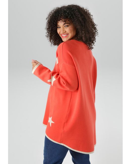Aniston Red Pullover