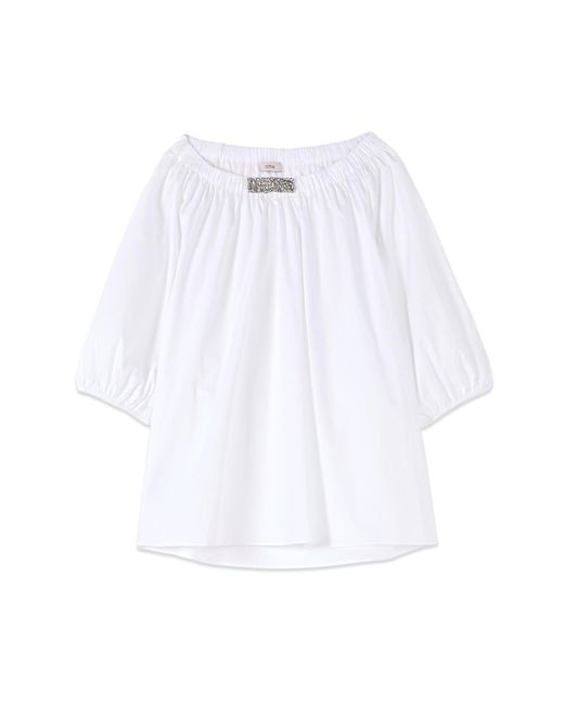Oltre White Bluse