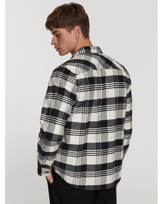 Shiwi Hemd Brad in Gray für Herren