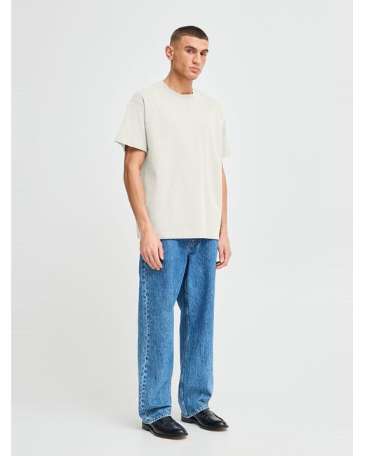 Solid Kurzarmshirt Sddanton in White für Herren