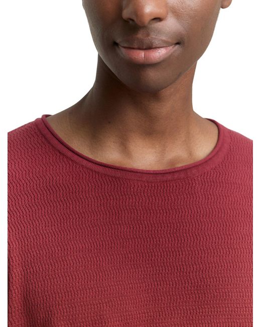 Tom Tailor Pullover in Red für Herren