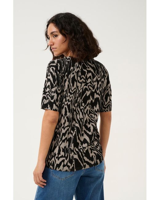 Kaffe Black Pullover Ka Liz