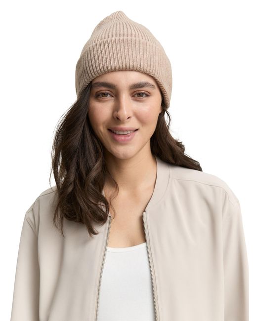 Tom Tailor Natural Mütze