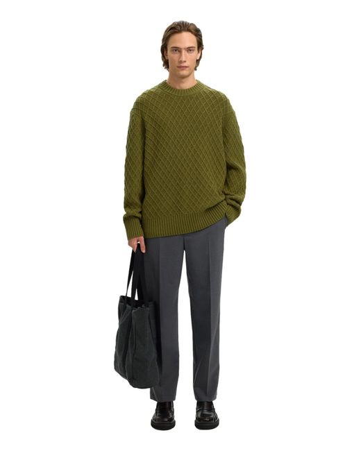SELECTED Pullover in Green für Herren