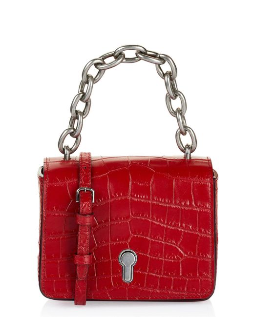 Bally Red Tasche