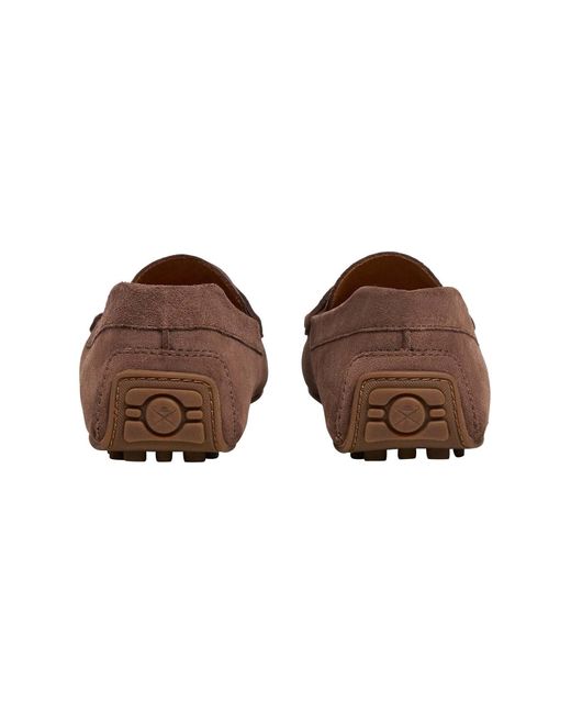 Hackett Mokassin Driver Saddle in Brown für Herren