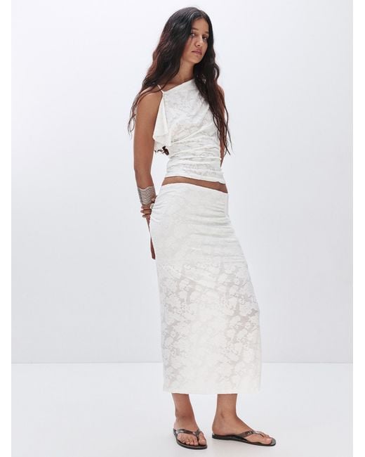 Pull&Bear White Top