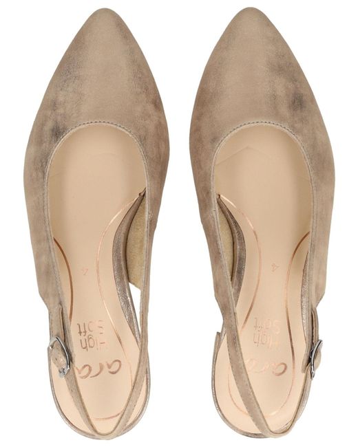 Ara Natural Slingpumps
