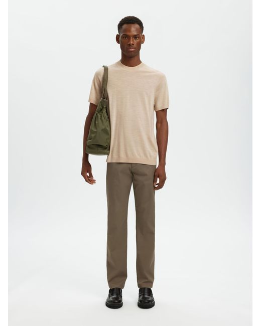 SELECTED Pullover in Natural für Herren