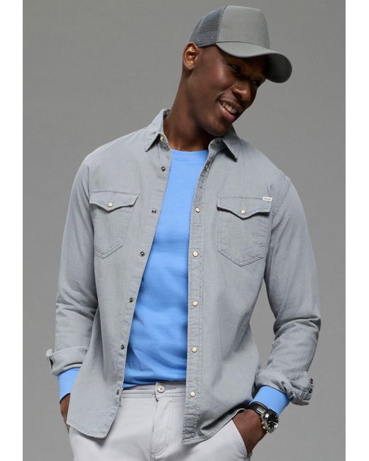 Man's World World Cap in Gray für Herren