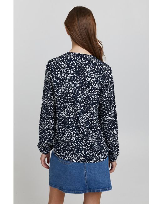 Oxmo Black Bluse 'elvy'