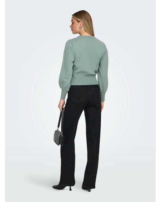 ONLY Green Pullover Onlmile