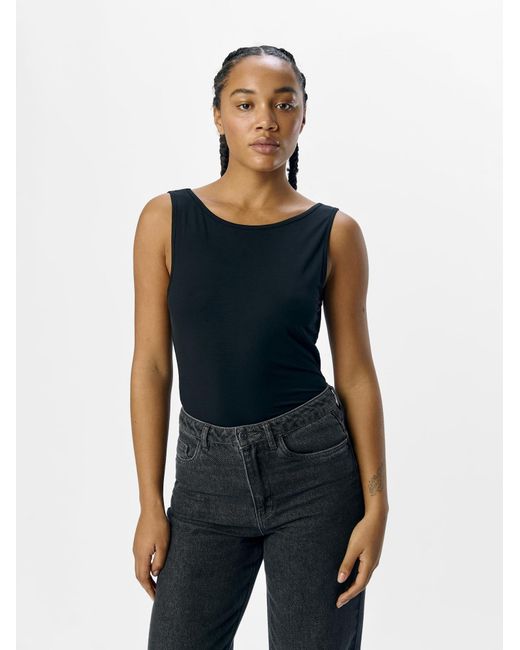 Object Black Top Objleena