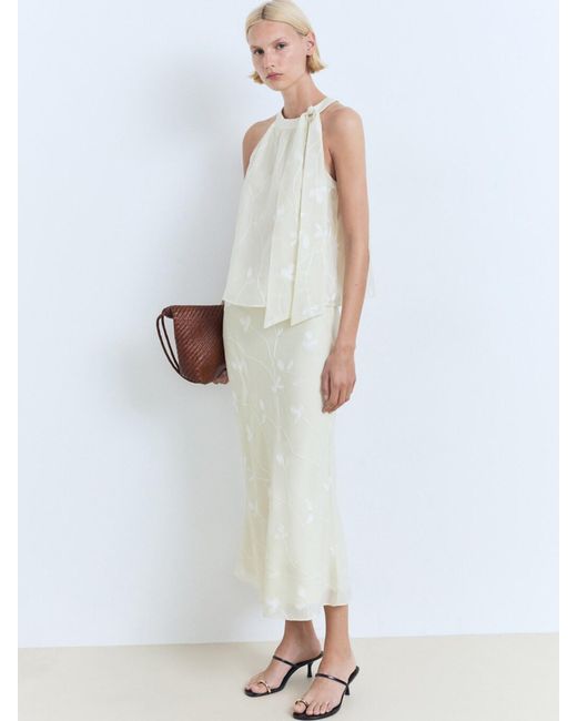 Mango White Top Tania
