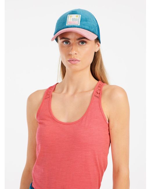 Protest Blue Top Prtimpulses