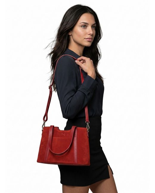 Cluty Red Handtasche