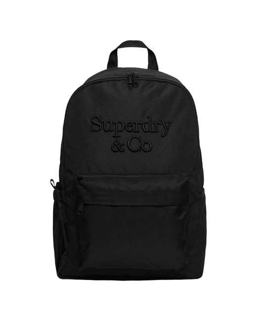Superdry & Co Black Rucksack