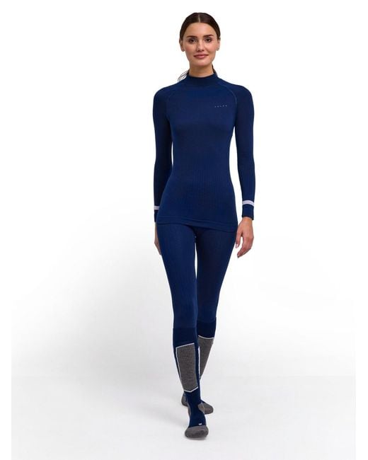 Falke Blue Base Layer