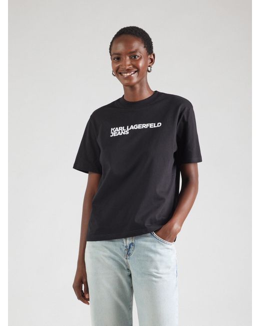 Karl Lagerfeld Black T-Shirt