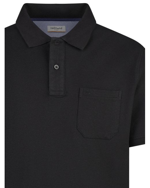 Redmond Shirt Basic in Red für Herren