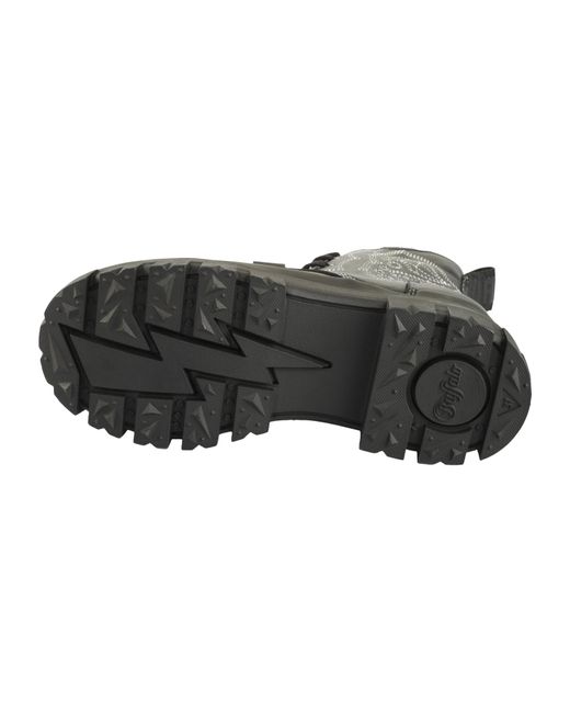 Buffalo Black Schnürstiefelette Aspha