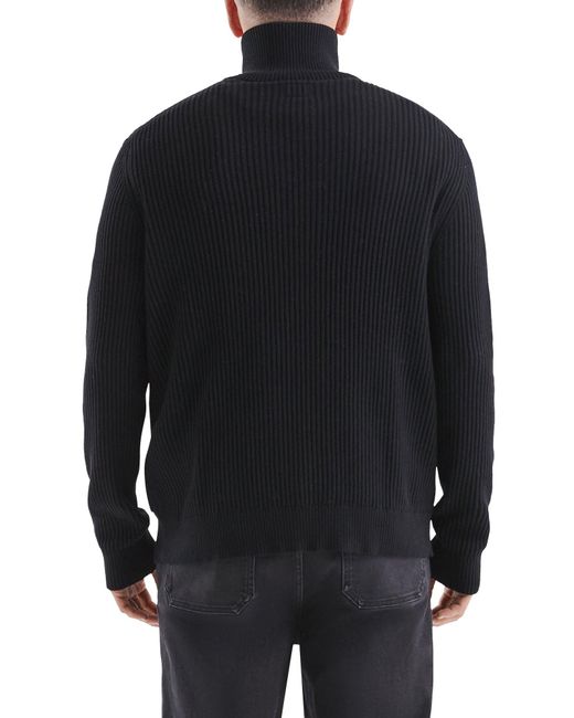 QS Strickpullover in Black für Herren
