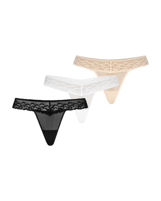 Teyli White String Leo