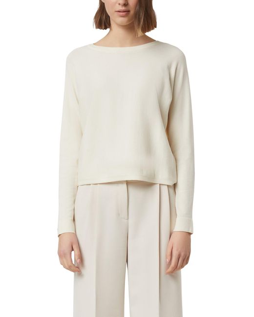 Comma, White Strickpullover