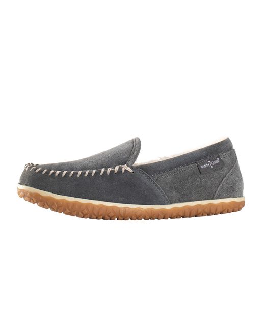Minnetonka Gray Mokassin Tempe