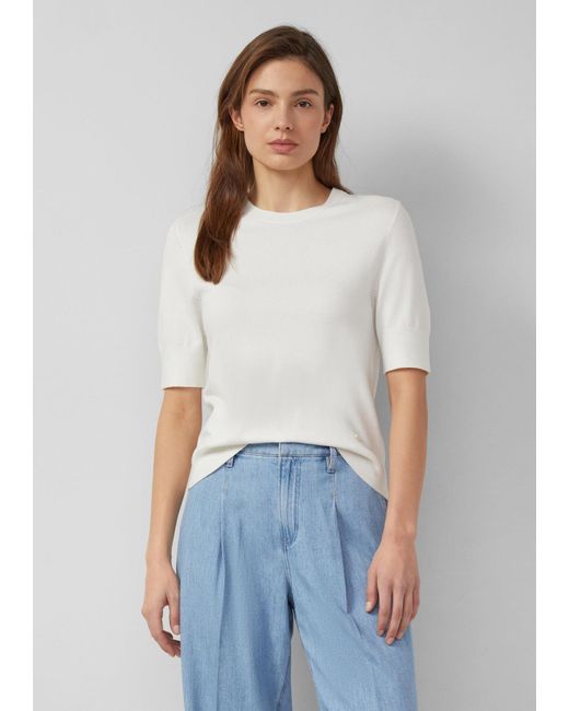 S.oliver White Strickpullover