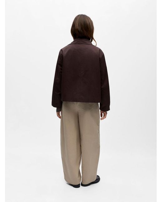 Object Brown Jacke Objgro