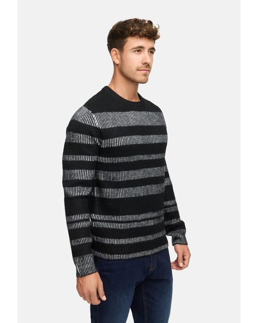 INDICODE Pullover Inkalle in Black für Herren