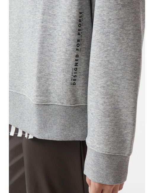 Comma, Gray Sweatshirt