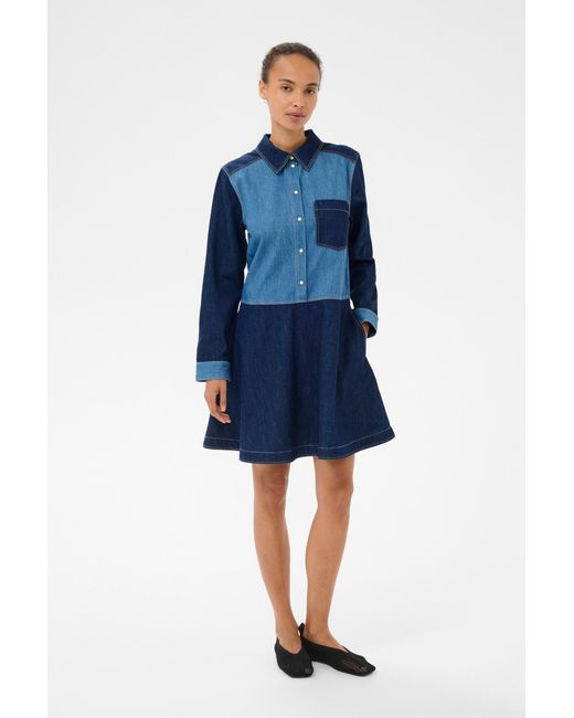 Part Two Blue Kleid Augustine