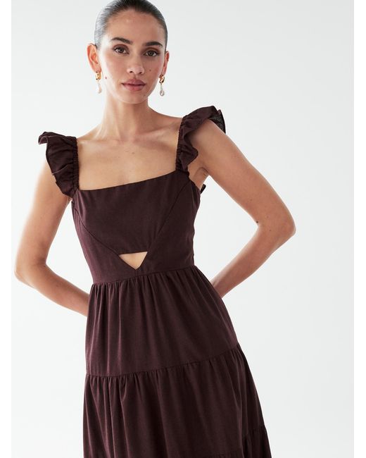 BWLDR Purple Kleid Elsi