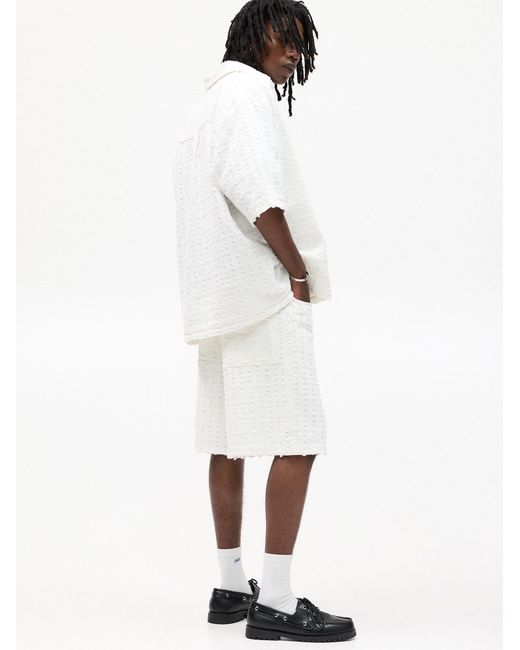 Pull&Bear Shorts in White für Herren